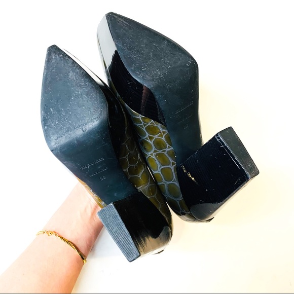 Jil Sander Pointed Toe Platform Blade Heels size 8 - Picture 4 of 8